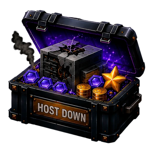 КЕЙС HOST DOWN